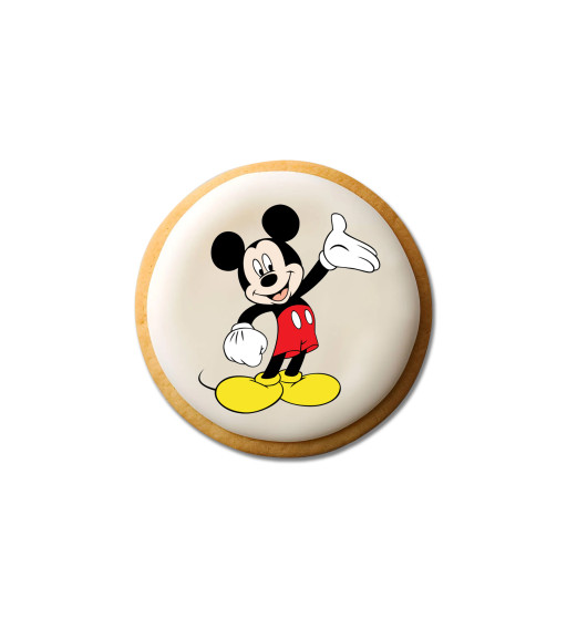 Prime Toppers 2.5" Round Custom Printed Sugar Shortbread Cookies - Ready-to-Eat Gourmet Cookies with Personalized Images or Logos