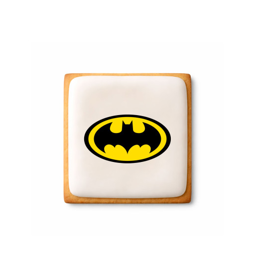 Prime Toppers 3" Square Custom Printed Sugar Shortbread Cookie &ndash; Delicious Ready-to-Eat Iced Cookies with Personalized Image or Logo