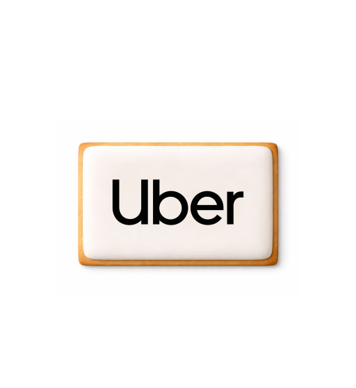 Prime Toppers 3" x 4" Rectangle Custom Printed Sugar Shortbread Cookie &ndash; Ready-to-Eat Iced Cookie with Personalized Image or Logo