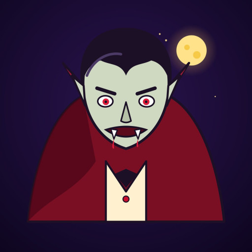 Halloween Vampire Cupcake Toppers and Cookie Toppers – Edible Prints