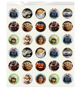 Prime Toppers Custom Edible Image Prints 1.5