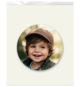 Prime Toppers Custom Edible Image Prints 6" Size Circle (Non Pre-Cut) - 1 Circle Per Sheet