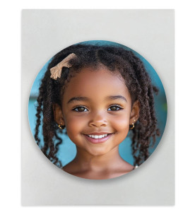 Prime Toppers Custom Printed Edible Image 8" circle Wafer Sheet (Non Pre-Cut)