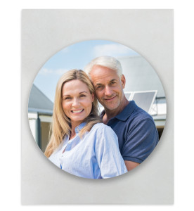 Prime Toppers Custom Printed Edible Image 8" circle Wafer Sheet (Non Pre-Cut)