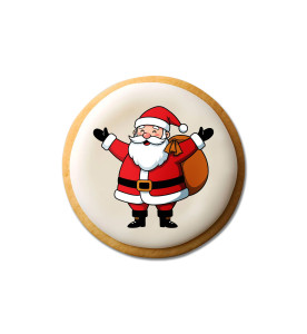 Prime Toppers 3" Round Custom Printed Sugar Shortbread Cookie - Delicious Ready-to-Eat Iced Cookies with Personalized Image or Logo