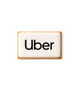 Prime Toppers 3" x 4" Rectangle Custom Printed Sugar Shortbread Cookie &ndash; Ready-to-Eat Iced Cookie with Personalized Image or Logo