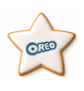 Prime Toppers 8" Star Custom Printed Sugar Shortbread Cookie &ndash; Ready-to-Eat Personalized Cookie with Edible Image or Logo