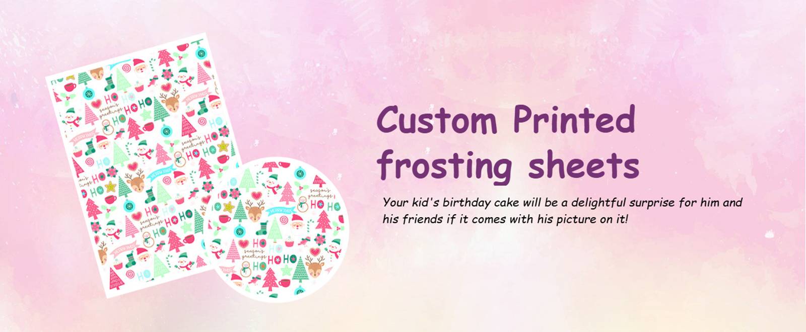 Custom Printed Frosting Sheets